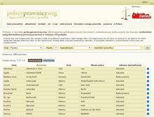 Tablet Screenshot of polscyprawnicy.org